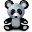 Hot Toy Boy Panda Icon